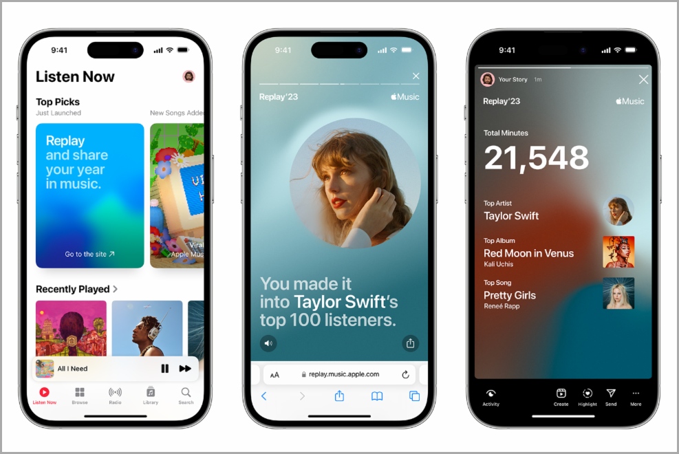 Reproducir en Apple Music
