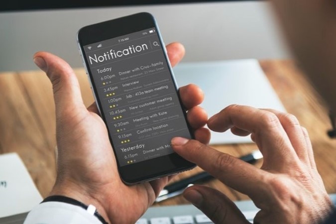 Notificaciones en el teléfono