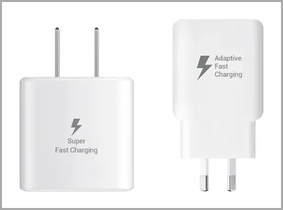 Adaptadores de carga rápida de Samsung