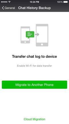 Copia de seguridad, restauración, transferencia, recuperación del historial de chat en WeChat 2