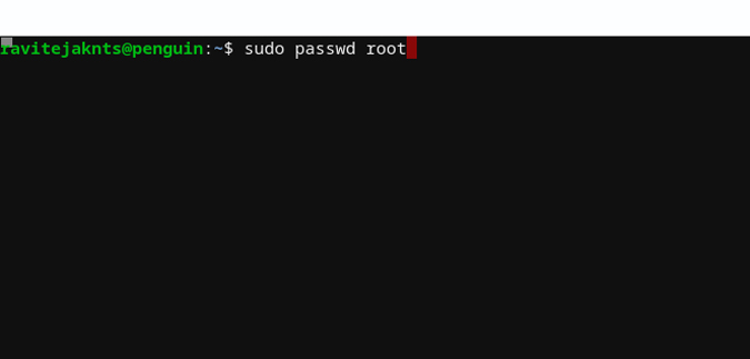 Cambiar contraseña para Linux en Chromebook