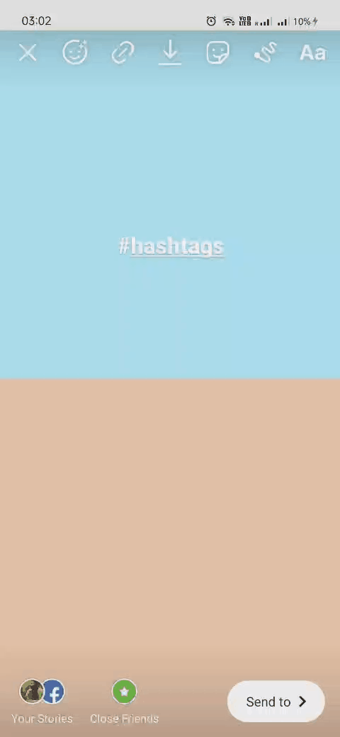 Ocultar hashtags de Instagram