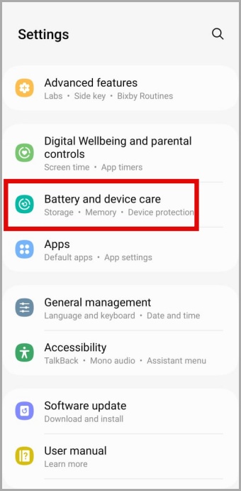 Cuidado de batería y dispositivo en el teléfono Samsung Galaxy