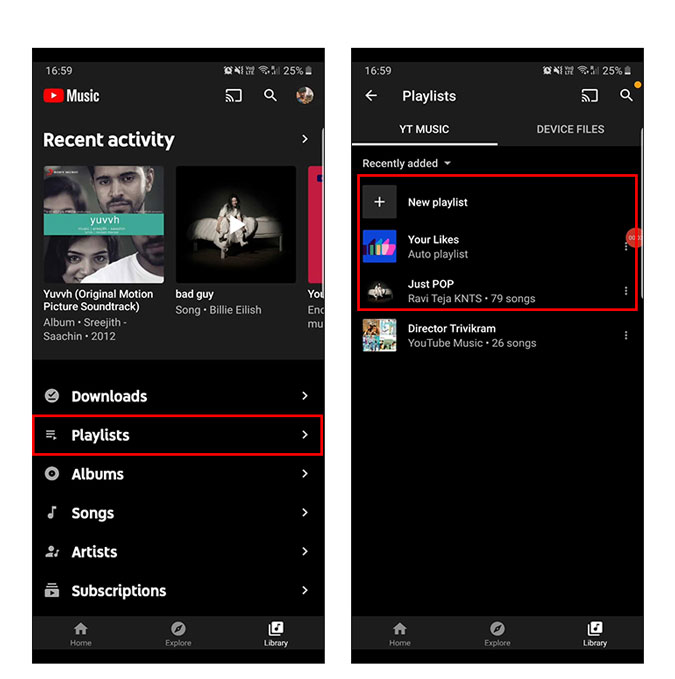 YouTube Music Collabory Lista de reproducción