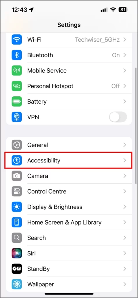 Activar los hápticos musicales en la configuración de iOS 18