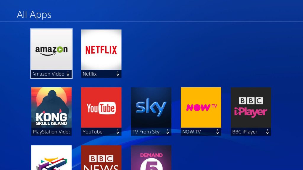 Netflix en PS4