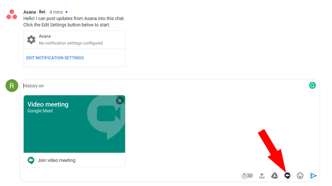Conozca la llamada en el chat de Google