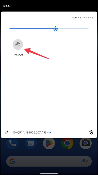 Desactivar el punto de acceso en Android