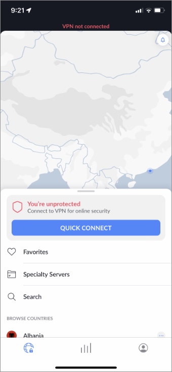 conectarse a VPN