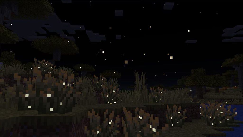 Firefly Bush Minecraft