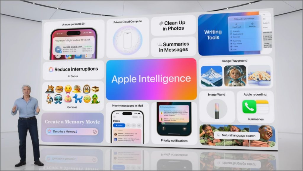 Apple Intelligence on the base iPhone 16
