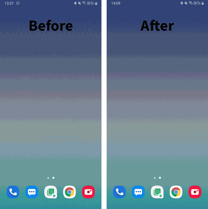 gafe antes y antes