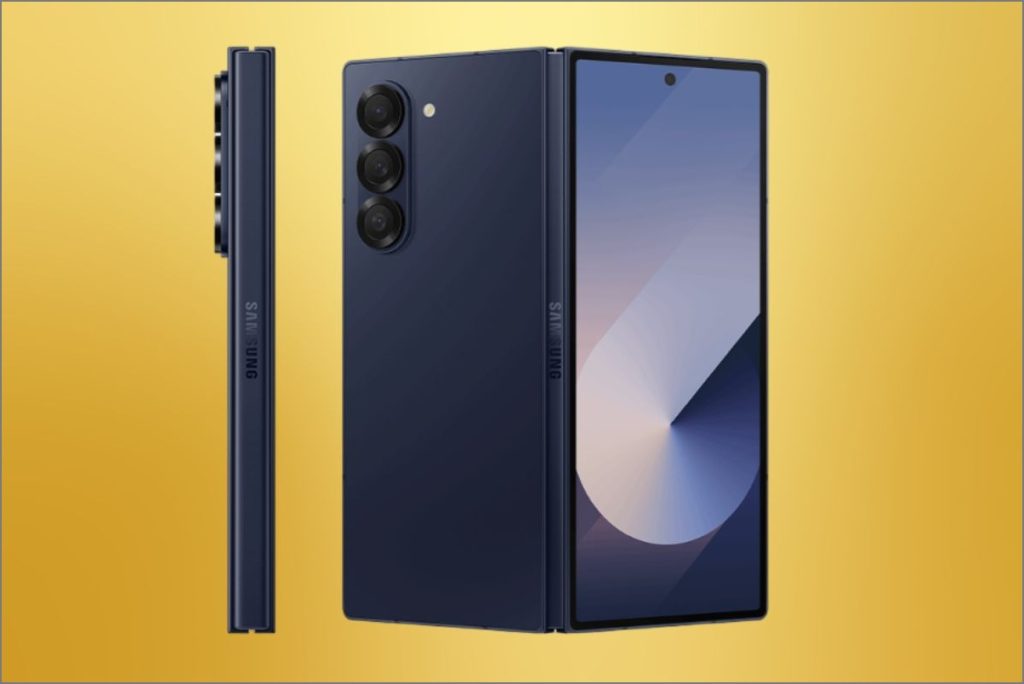 Samsung Galaxy Z Fold 6 Color azul marino