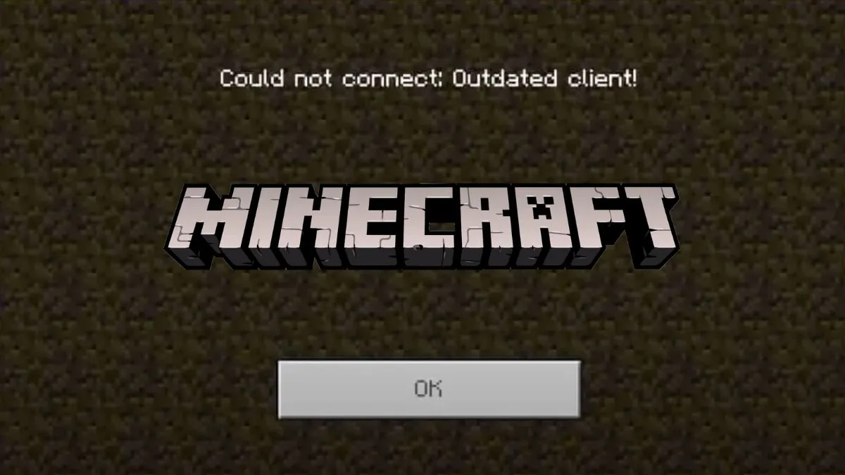 Cómo corregir el error de cliente obsoleto en Minecraft