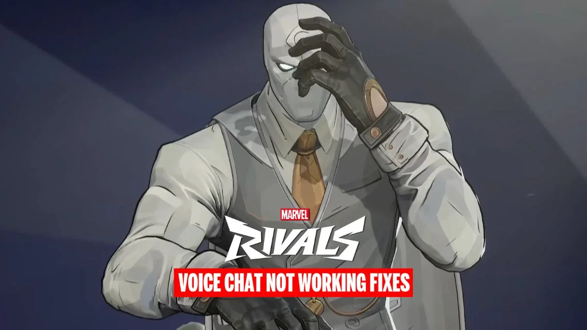 Cómo arreglar el chat de voz no funciona en rivales de Marvel