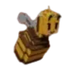 Las mascotas de abejas cultivan un jardín roBlox