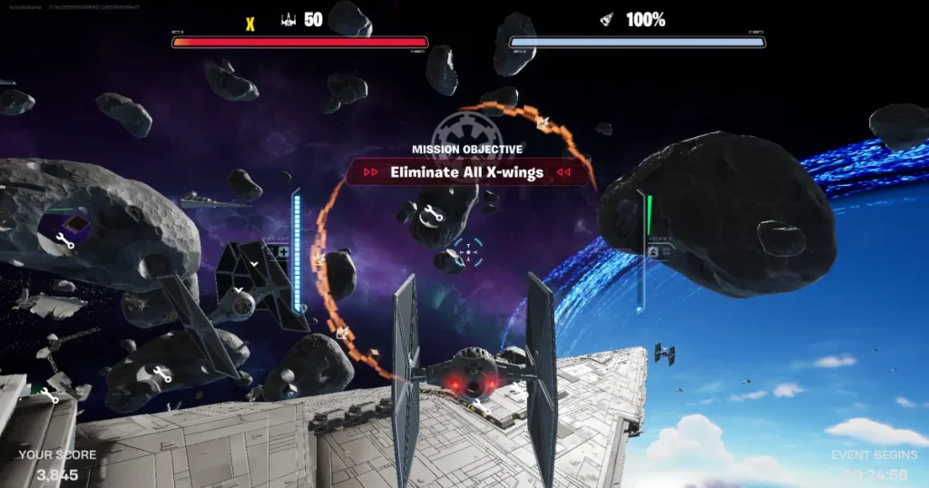 Sabotaje de la estrella de la muerte fortnite