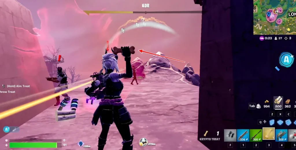 Derrota Kor Fortnite Capítulo 6