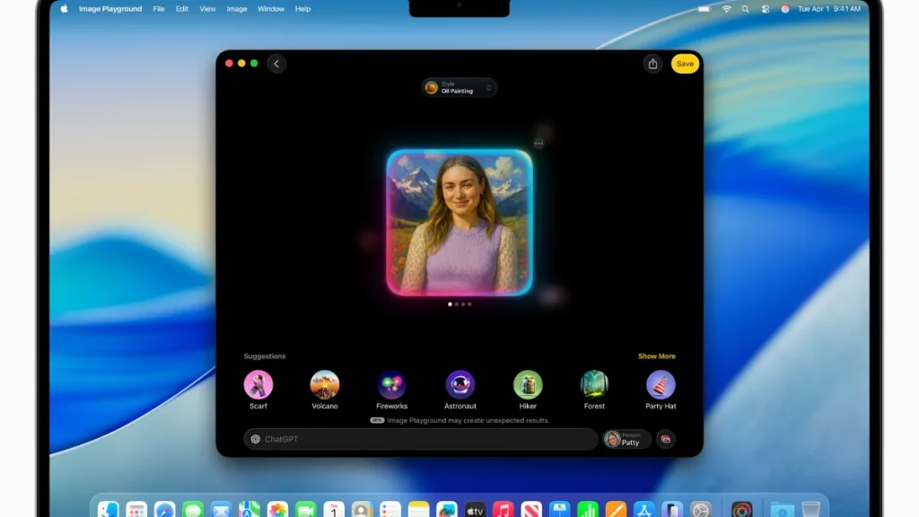 Características de inteligencia de Apple