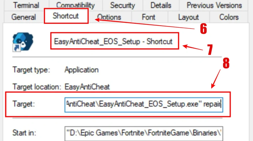 Fortnite por favor cierre la intercepción