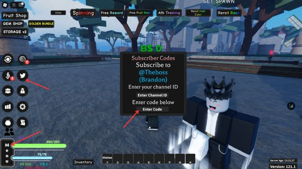 Códigos Roblox AOPG (1)