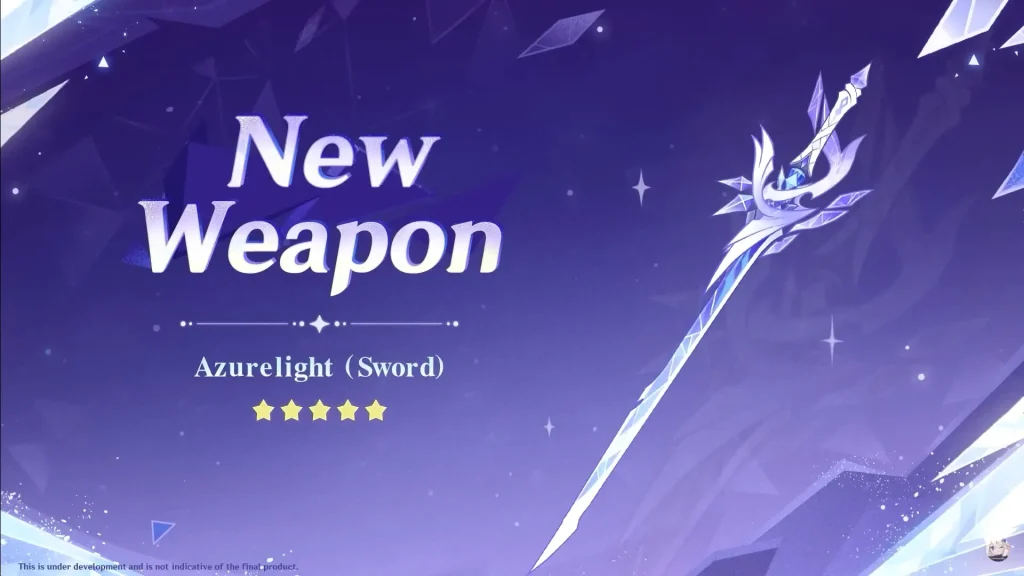 Azurelight en Genshin Impact
